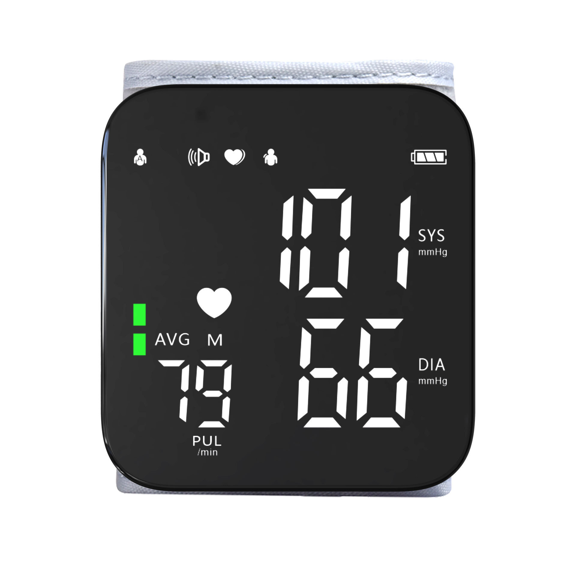 Wrist Type Electronic Sphygmomanometer Blood Pressure Pressure Capsule Led Large Screen Display Sphygmomanometer Automatic Voice Export