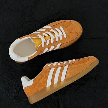 德训鞋女2024年春季新款舒适百搭系带圆头小众设计感休闲运动板鞋