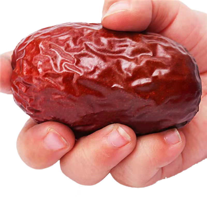 新疆特大红枣整箱5斤装和田大枣新鲜免洗骏枣零食大枣子