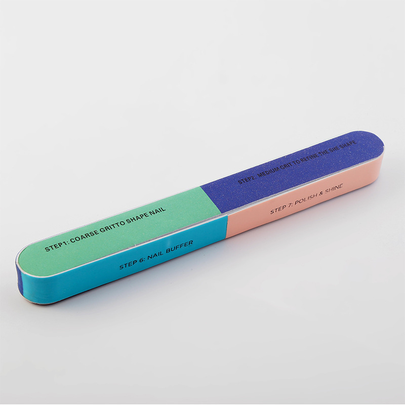 Factory Direct Supply Multi-Functional Seven-Sided Frosted Burnishing Stick Multi-Functional Polishing and Polishing Strip Seven-Sided File Nail File