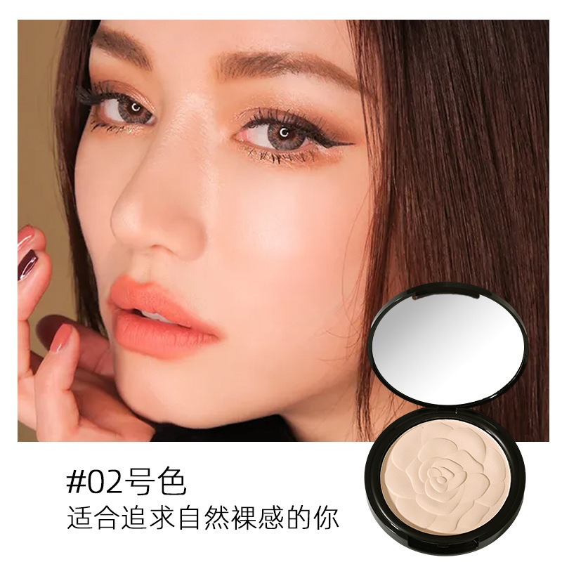 Colour Geometry Concealer Clear Finishing Powder Oil Control and Waterproof Long-Lasting Concealer Moisturizing Breathable Bronzing Powder 5112