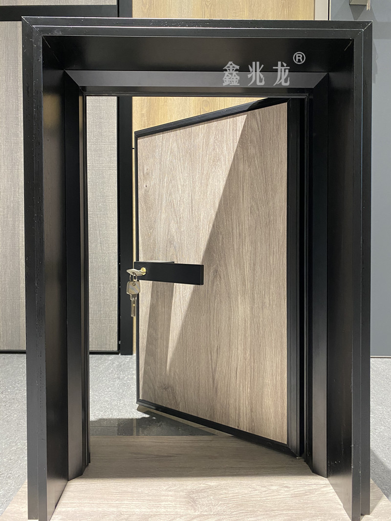 生态门铝型材铝板极简隐形门铝木门主框盖板副套门扇铝连接板定制