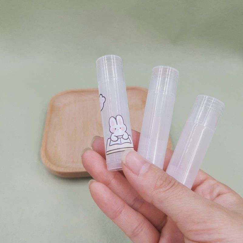 diy自制手工唇膏材料润唇膏口红空管加厚5克透明管35支装包邮