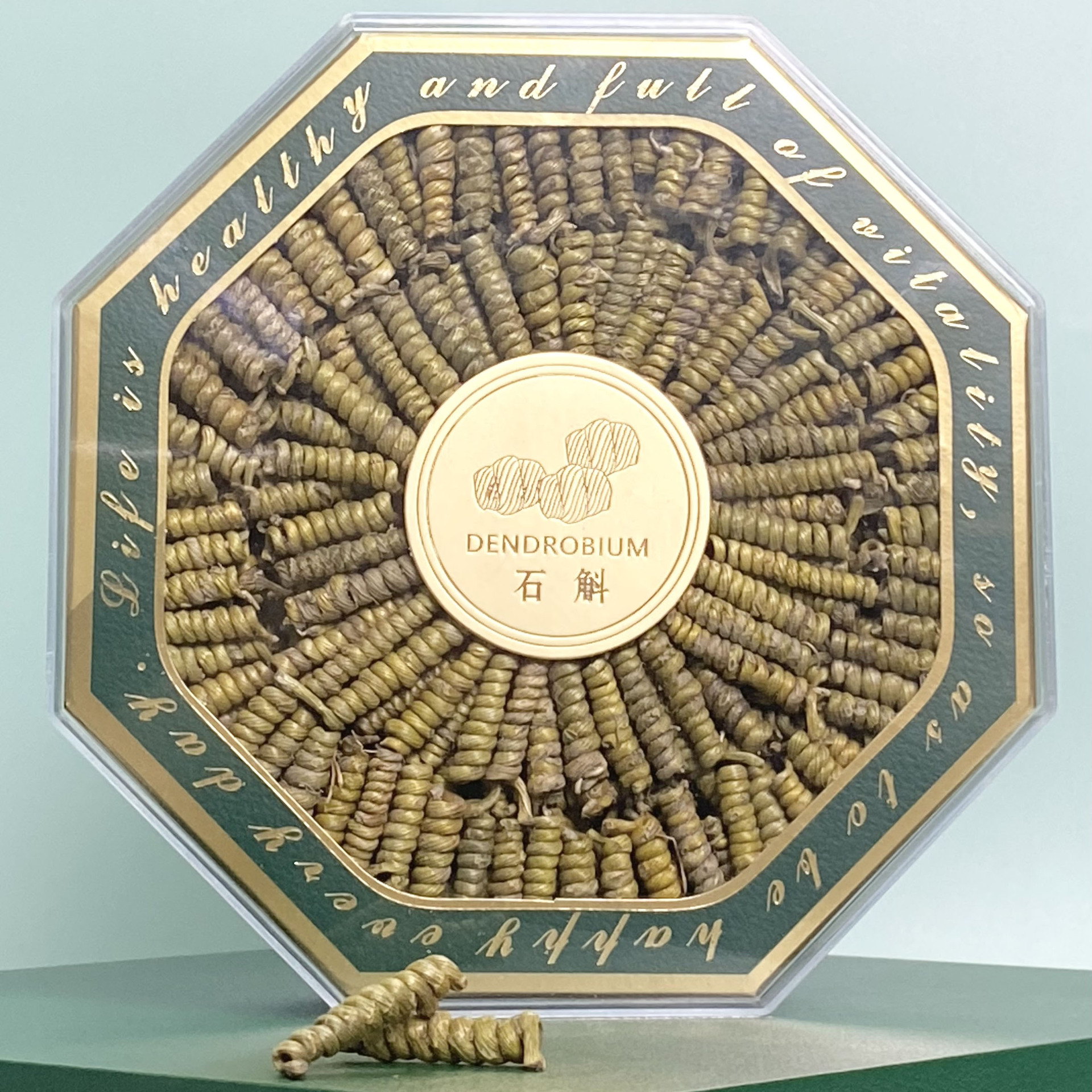 250克霍山铁皮石斛龙头凤尾礼盒 珍虫石斛干条 石斛花枫斗全规格