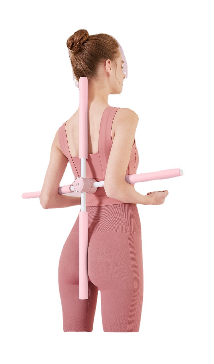 瑜伽形体棍 开背棍开肩神器十字架矫正驼背站姿 家用辅助健身