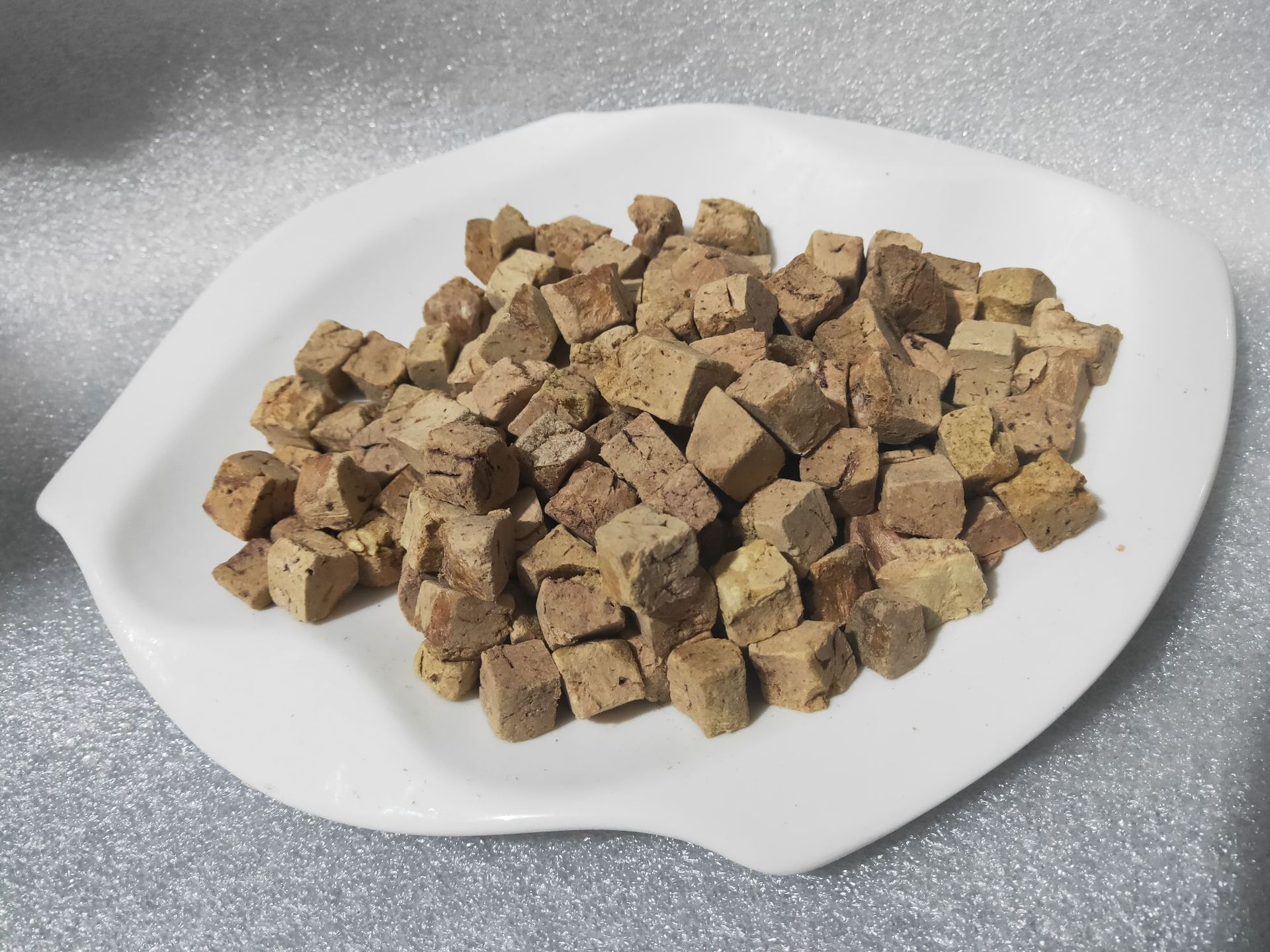 宠物零食冻干鸡肝粒500克装宠物零食狗狗猫猫零食宠物训练辅食