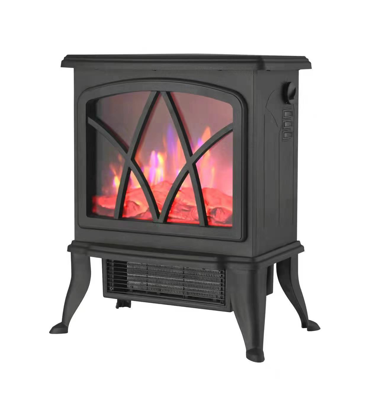 欧式3d仿真火焰山取暖炉客厅装饰暖气炉三档家用台式取暖器暖风机