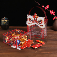 2025元旦春节年货包装盒糖果饼干糯米船雪花酥手提礼盒烘焙盒子