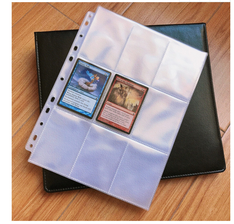 九格游戏卡册百兽大战卡册球星卡册9格单双面游戏卡本三国杀卡册