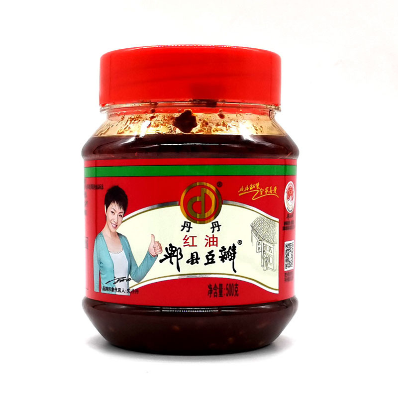 正宗丹丹郫县豆瓣酱200g袋装家用红油辣椒酱底料川菜调料下饭袋装