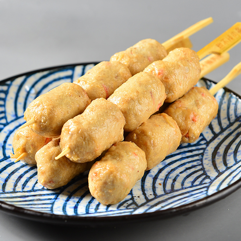 甜不辣肉条350g关东煮食材10串装便利店麻辣烫串串香新鲜火锅食材