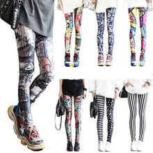 Fashion Leggings Sexy Casual Highly Elastic and Colorful Le1