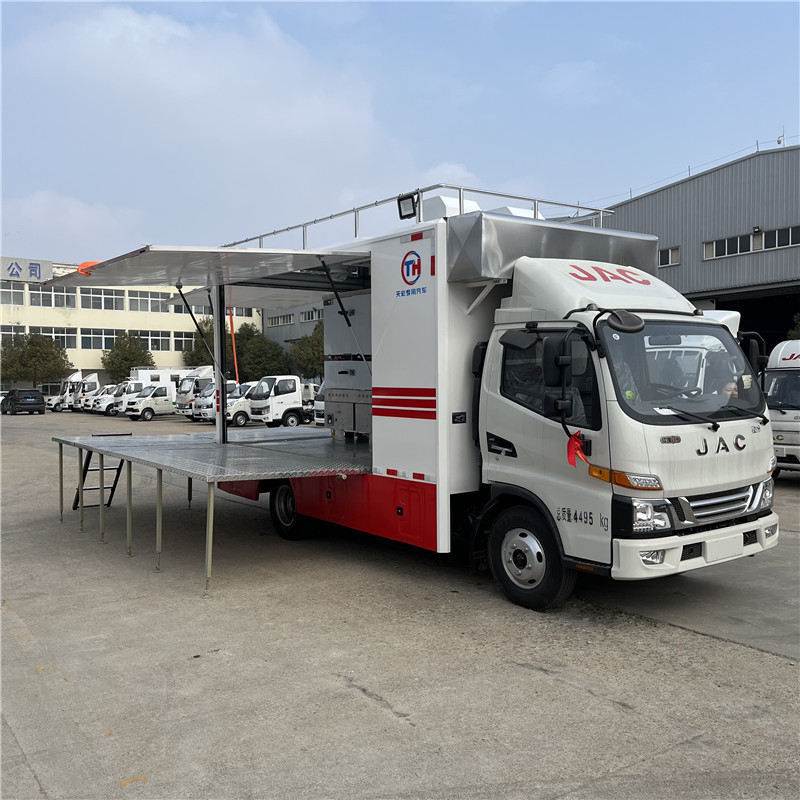 农村红白喜事宴会汽车 江淮jac国六餐车 厨房设备齐全 合法上牌