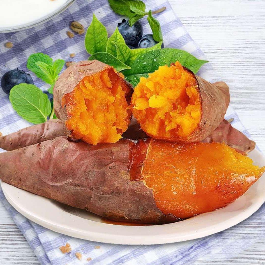 蜜薯糖心红薯生新鲜10斤装唐山烟薯25熟地瓜干农家自种黄心甜烤薯