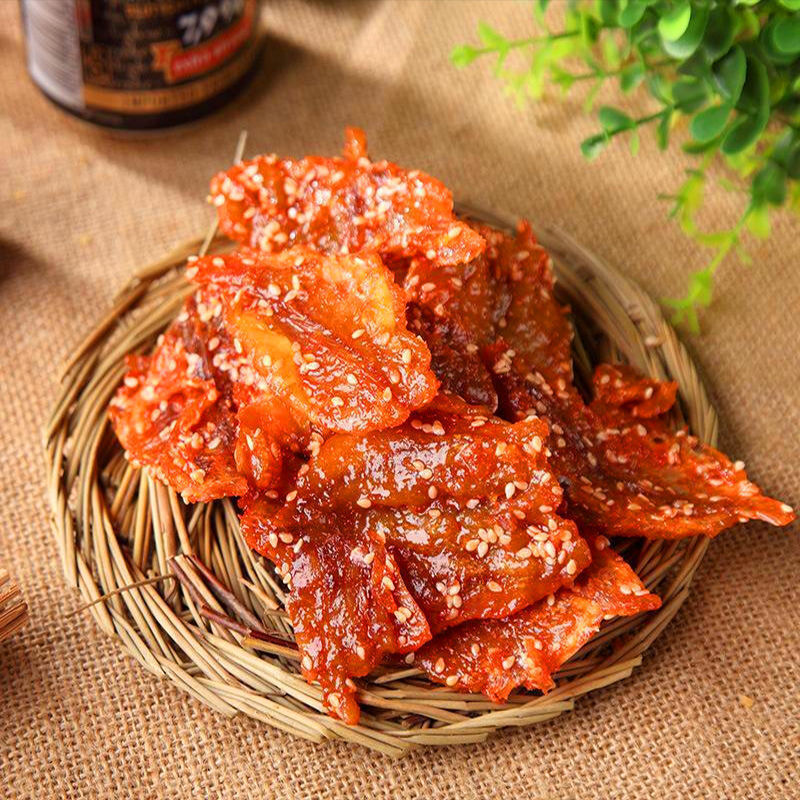 厦门海鲜特产美味香辣红娘鱼500/50g芝麻蜜汁娘鱼干零食即食小吃