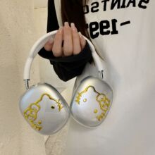 适用苹果AirPods Max头戴式蓝牙耳罩耳机套TPU透明保护套耳机壳