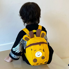 防走失背包婴幼儿1-3岁卡通可爱宝宝小书包儿童幼儿园双肩包批发
