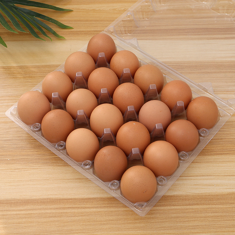 透明吸塑加厚20枚装鸡蛋定制现货pet包装盒吸塑鸡蛋盒厂家批发