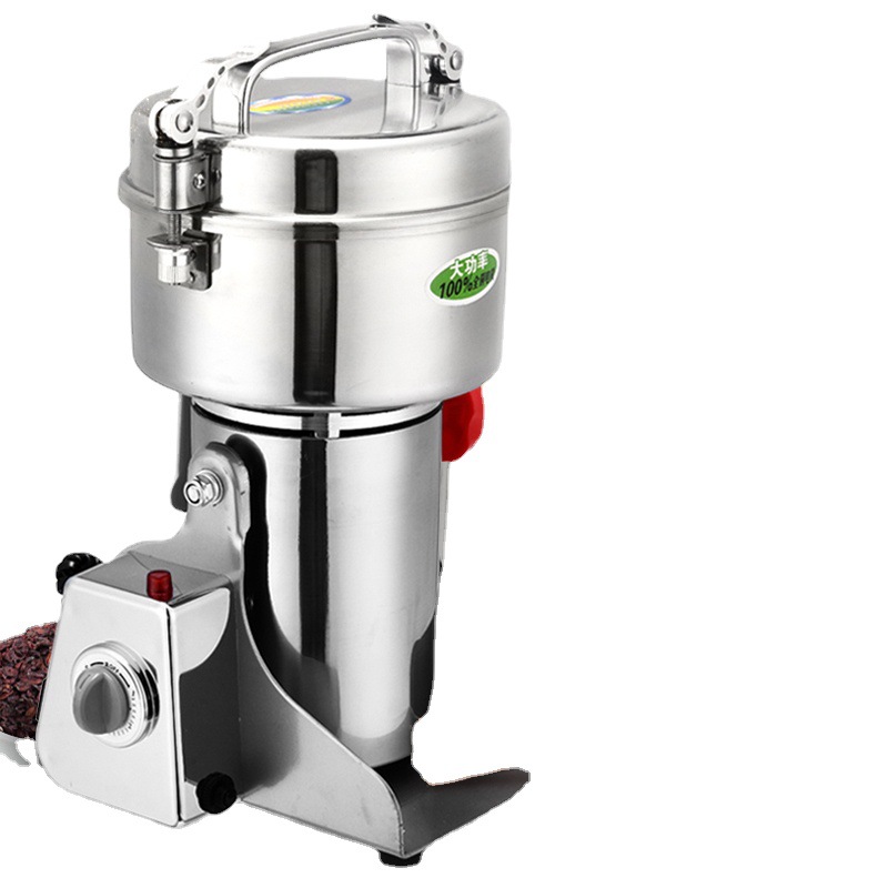 超细研磨打碎粉碎机家用辣椒磨面花椒芝麻胡椒粉打米粉机干磨电动