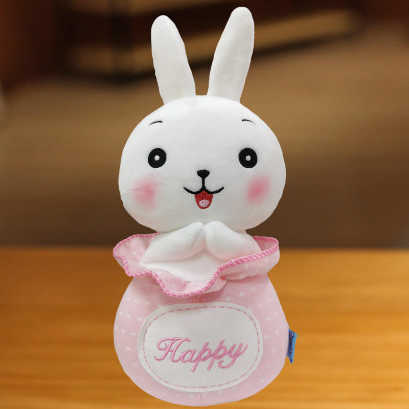 创意许愿兔公仔毛绒玩具福袋老虎娃娃玩偶小号儿童生日礼物六一萌