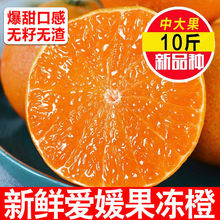 纯甜四川爱媛果冻橙3号脐橙橙子新鲜水果当季冰糖橙柑橘手剥橙厂