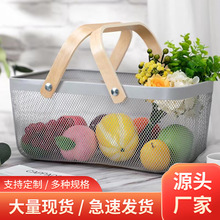 手提水果蔬菜沥水篮多功能家用卫生间置物定制收纳篮收纳筐洗浴篮