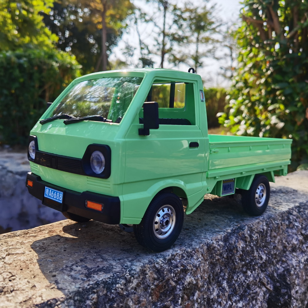 顽皮龙wpl 1:10国民小卡 rc car 漂移遥控车 柳州仔 d12玩具货车