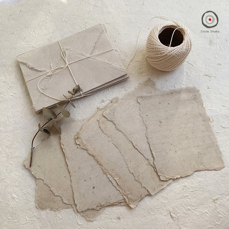 东巴纸毛边东巴纸礼品贺卡名帖手帐素材包-阿里巴巴