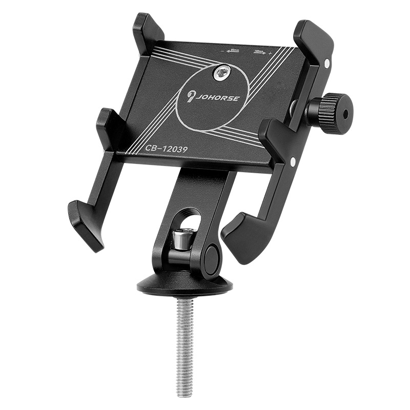 Cross-Border Bicycle Mobile Phone Stand Mountain Bike Electric Car Takeaway Navigation Phone Holder Shockproof Anti-Shake Cycling Fixture