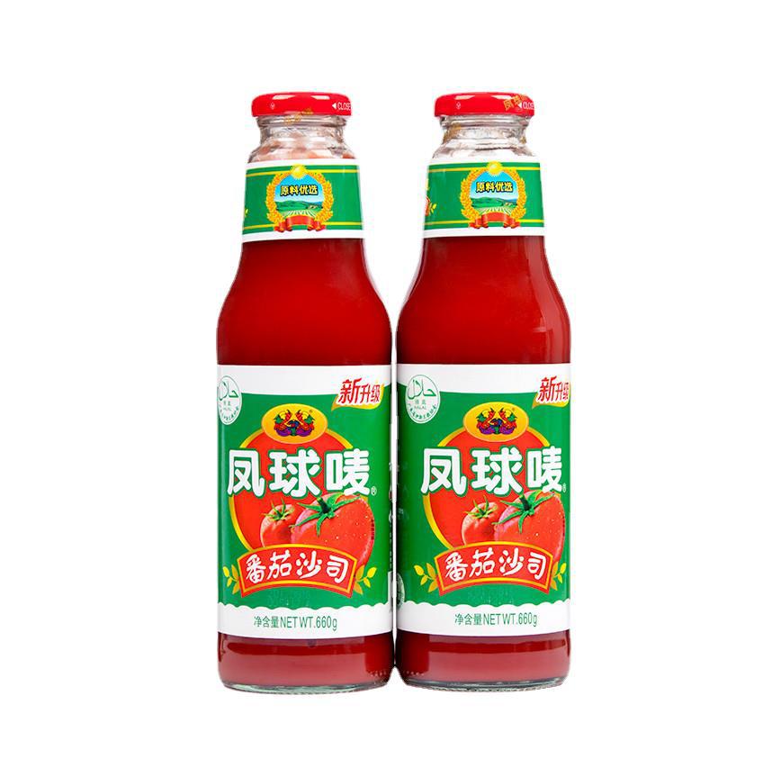 凤球唛番茄沙司660g 番茄酱汁披萨调味品鸡翅调料