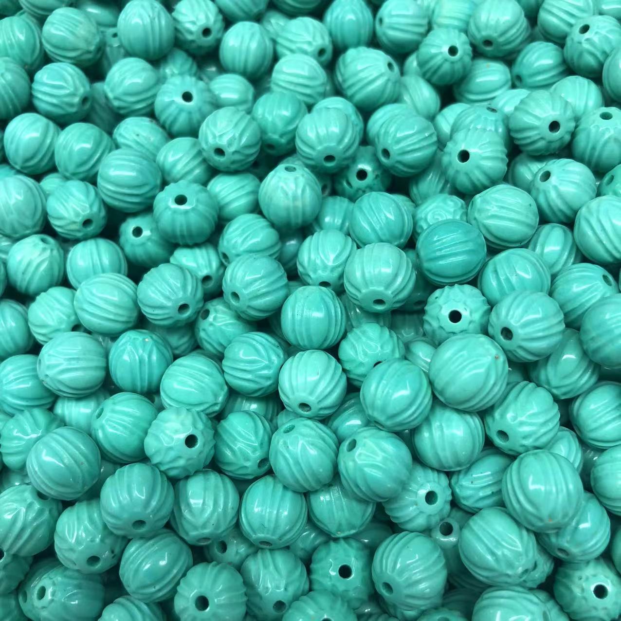 优化绿松石圆珠