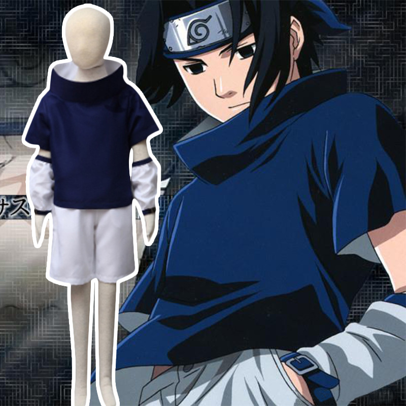 火影忍者cos服佐助二代蓝色衣服cosplay佐助动漫二次元角色扮演服