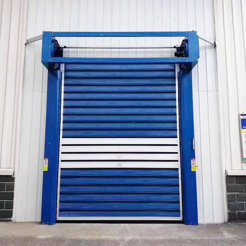 自动升降卷闸门 电动硬质车库门 保温抗风感应升降门 快速卷帘门