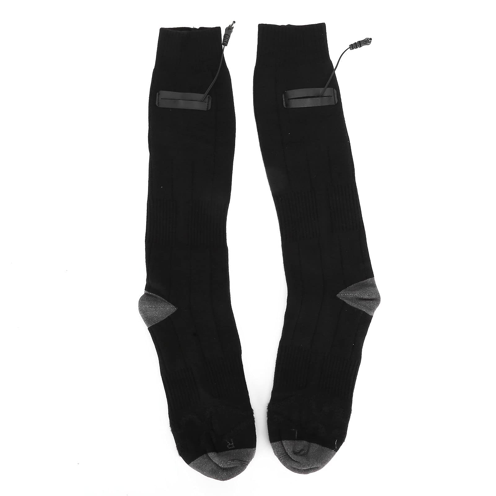 跨境热卖冬季智能加热袜子保暖电热袜可机洗发热袜滑雪运动袜现货