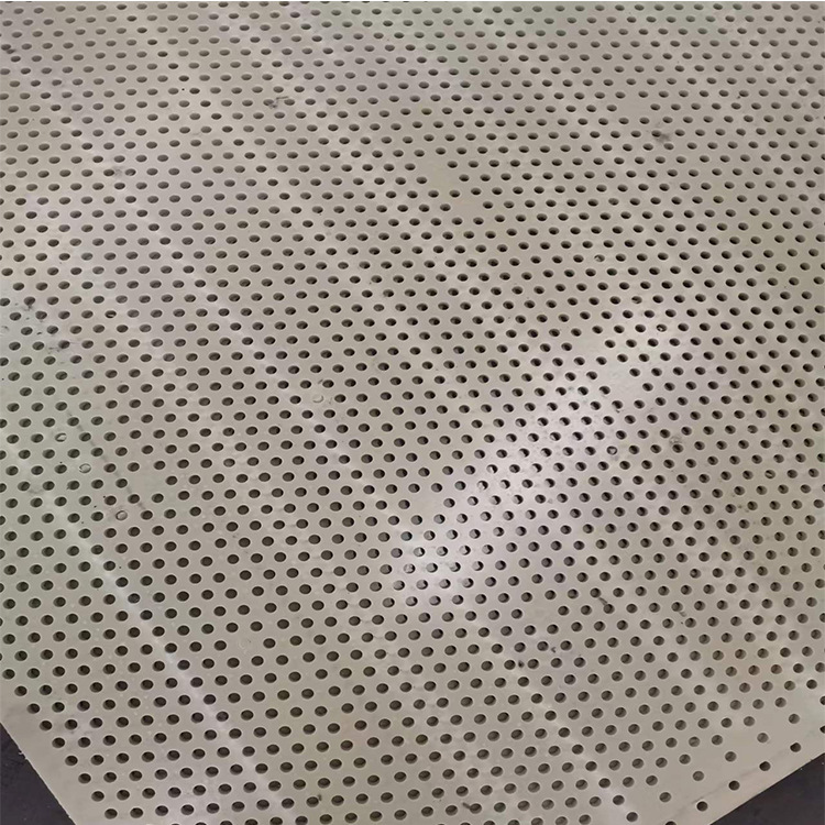 pvc白色冲孔网食品机械穿孔板pp圆孔过滤板塑料冲孔网板