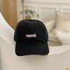 the republic of korea Spring and summer Hat Korean Edition Chaopai Embroidery Baseball Hat outdoors Hip hop Visor student Couple cap the republic of korea Spring and summer Hat Korean Edition Chaopai Embroidery Baseball Hat outdoors Hip hop Visor student Couple cap