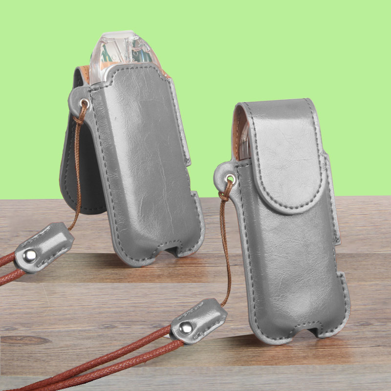 适用vazo小烟皮套防尘套磁吸款全包防摔烟套保护套挂脖挂绳