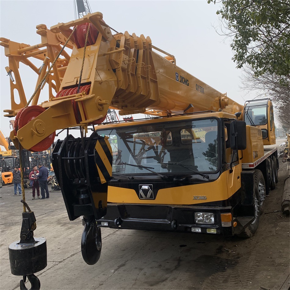 二手新款2021年50吨徐工吊车50k汽车吊qy50k起重机xcmgcrane