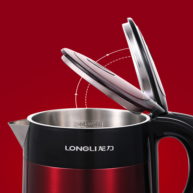 Longli LL-8820 Electric Kettle Household 304 Stainless Steel Kettle Automatic Power off Kettle 2L Large Capacity