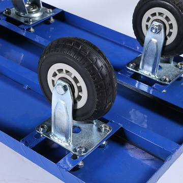 铁板车手推车货搬运车大号平板车推货车折叠重型手拖车拉货车