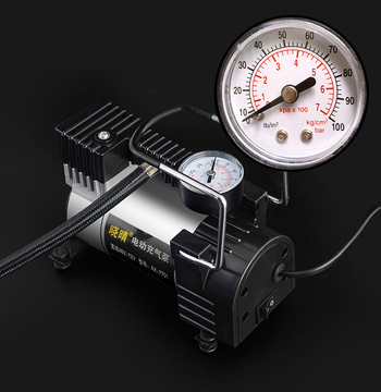 批发电瓶车电动充气泵48v60v72v真空胎通用便携式打气筒轮胎加气