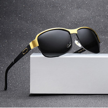 厂家新男士品牌太阳镜554 欧美复古偏光墨镜旅行驾驶钓鱼眼镜批发
