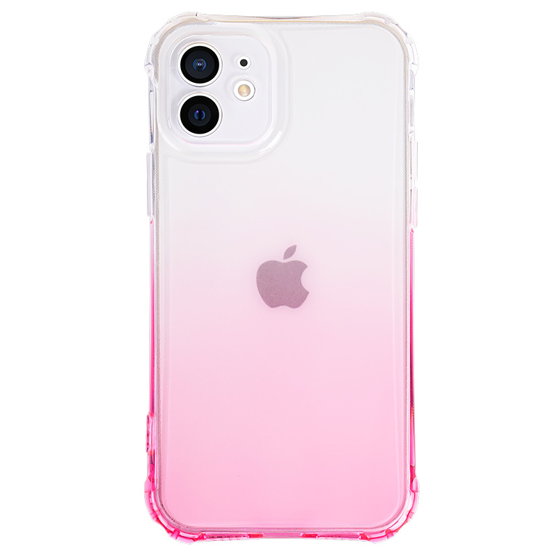 iPhone 14 Frosted Apple 13pro Max Silicone Soft Case 11 Gradient Phone Case