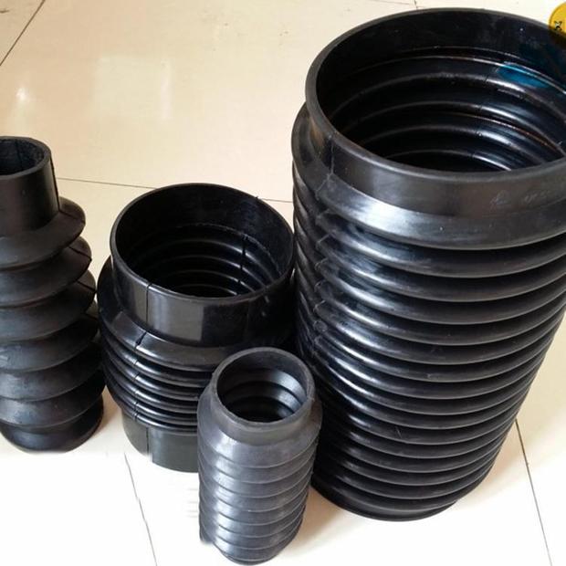 防尘伸缩套伸缩保护套 橡胶防尘套减震器橡胶伸缩套 液压杆防尘套