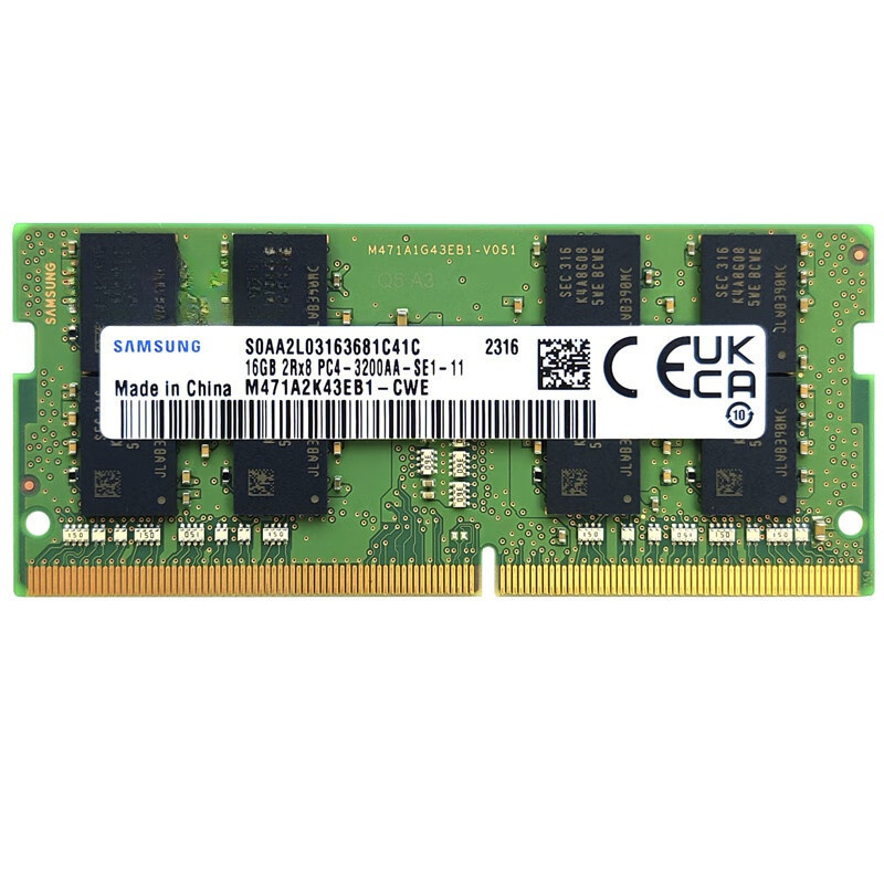 适用笔记本ddr4 三星 samsung 内存条 原厂精选颗粒 支持双通道 图片