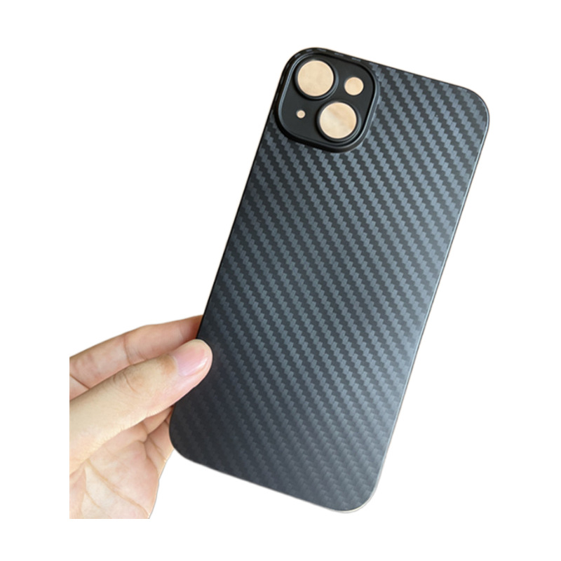 New Iphone14pro Carbon Fiber Texture Phone Case in Stock Wholesale Apple 14promax All-Inclusive Pp Shell