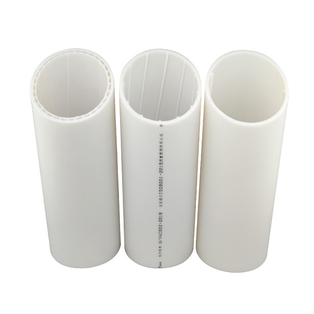 宜万川hdpe柔性承插排水管 检查口管件静音排水管件承插立管定制