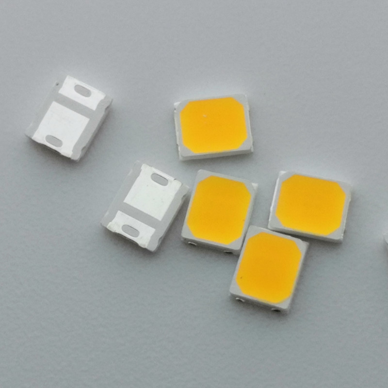 2835灯珠黄绿光高亮led smd灯珠绿光1w瓦2835绿灯高亮led绿色灯珠