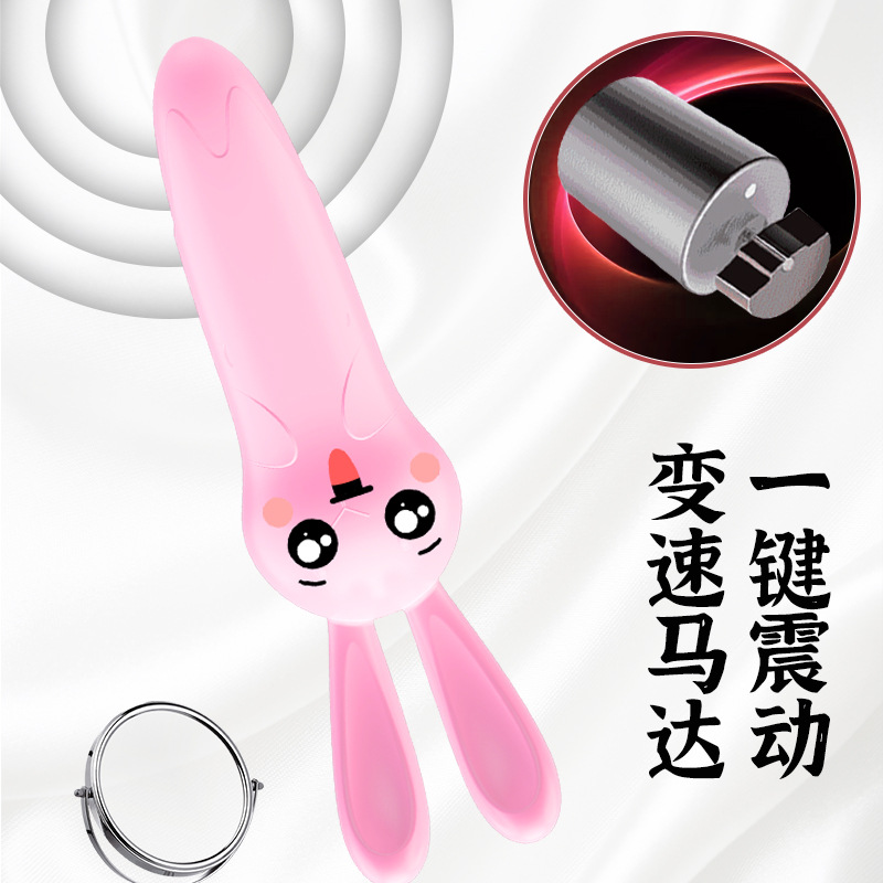 9i rabbit mini vibrator mute flirting vibration massager for women masturbation devices sexy sex product