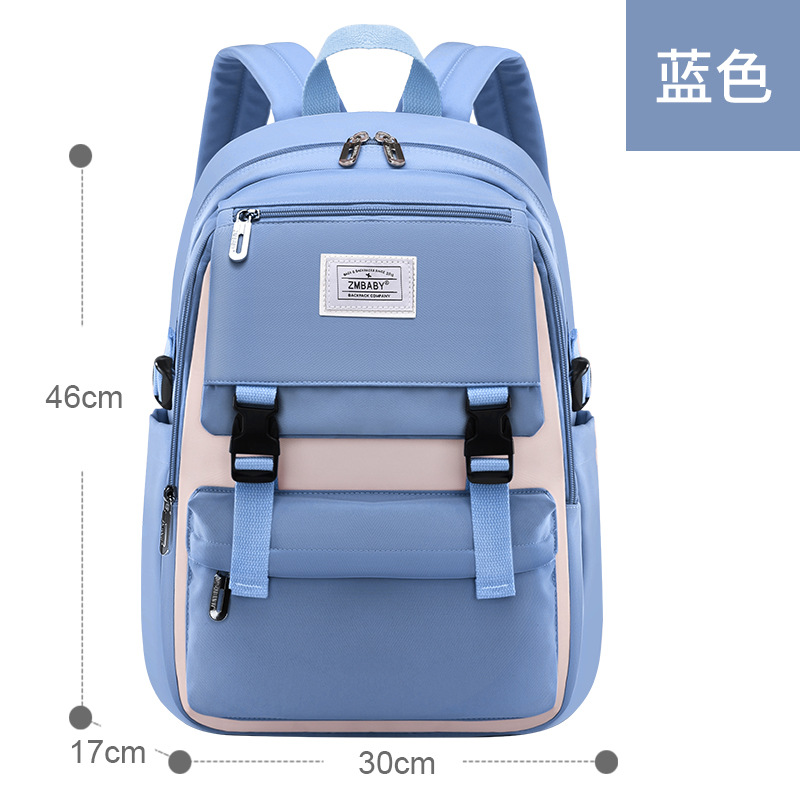 New Primary School Student Schoolbag Men's 6-12 Years Old Lightweight Casual Boys and Girls Backpack Children's Backpack